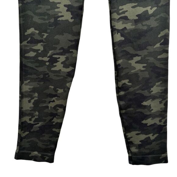 Spanx Seamless Camouflage Leggings Green Size Large - Picture 4 of 5